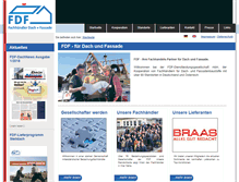 Tablet Screenshot of fdf-dach.de